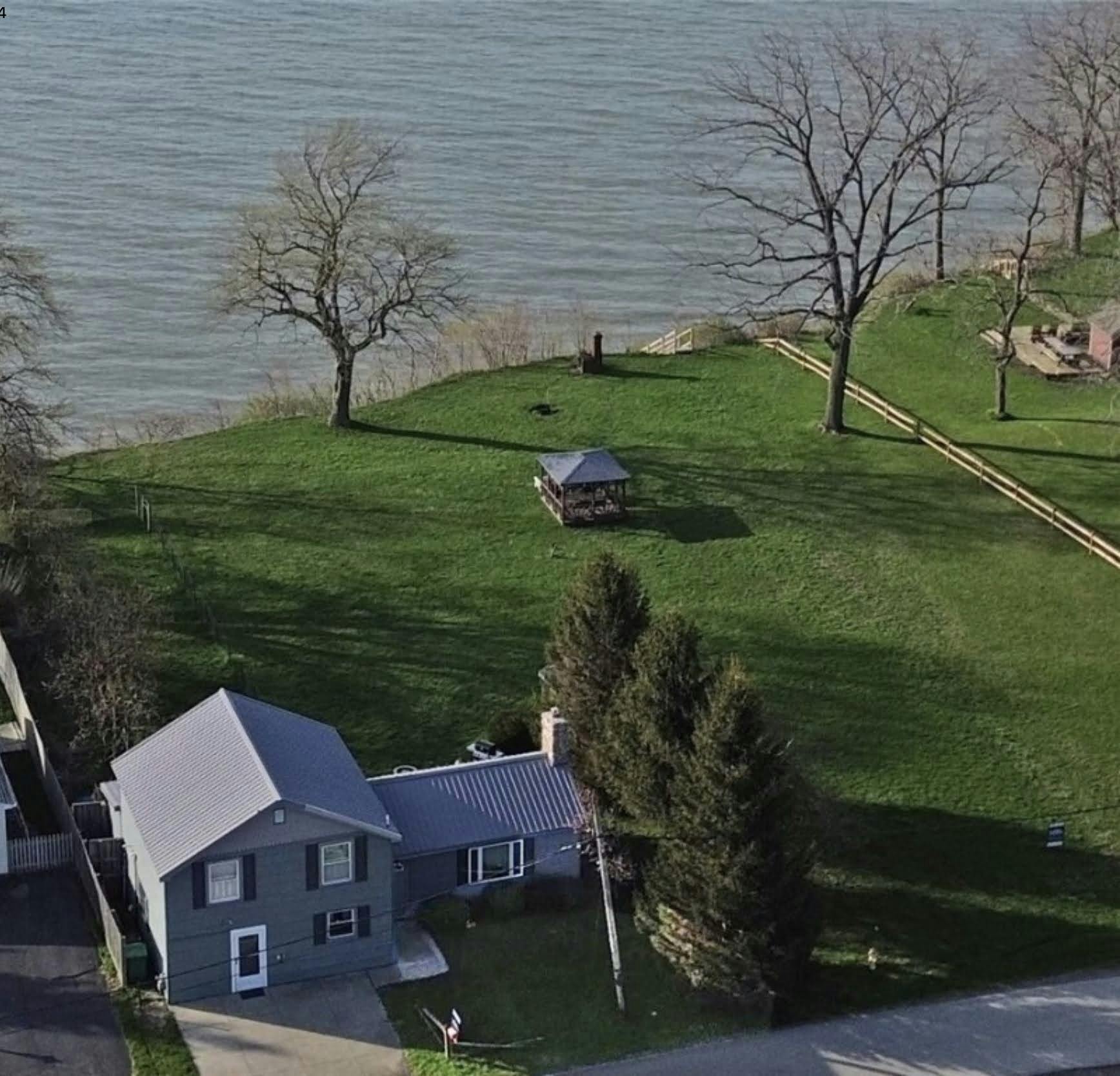 Take in the full northern view of this private property on Lake Erie situated in the quaint area of North East Pennsylvania.